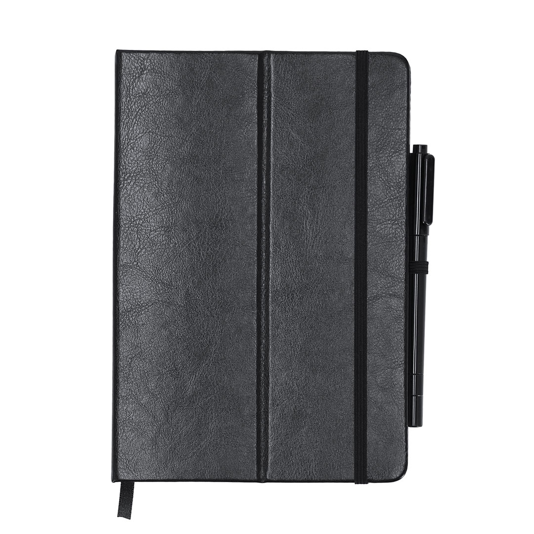 EcoScribe Blackboard Notebook - Hall Green printed with logo