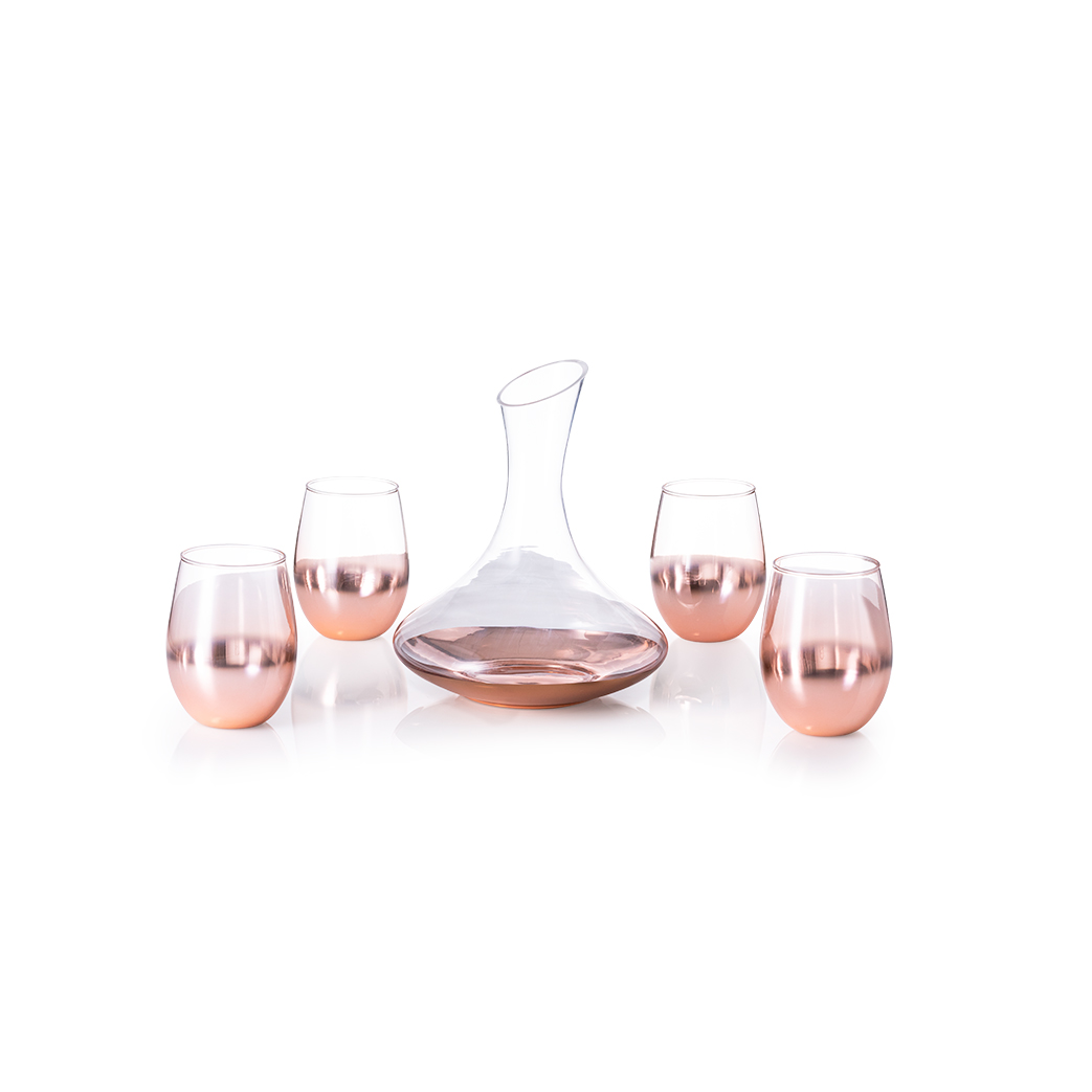 Rose Essence Wine Set - Hartington - Bishop Auckland
