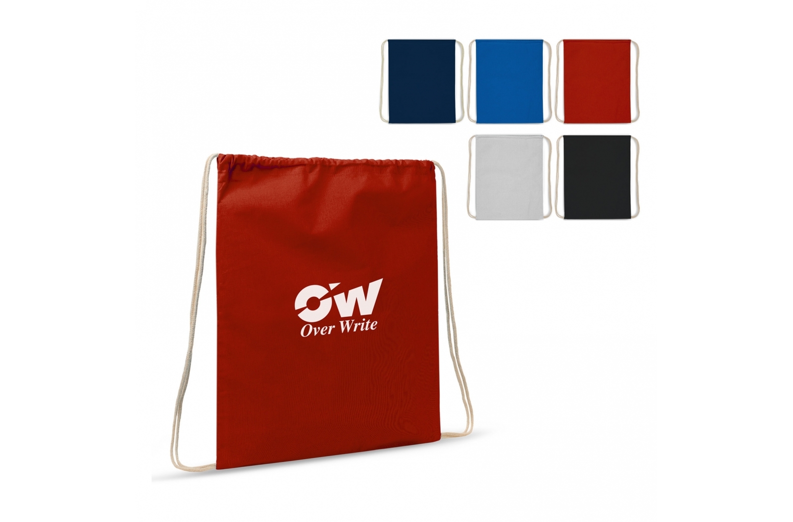 Cotton Drawstring Bag Certified by OEKO-TEX® - Ratby