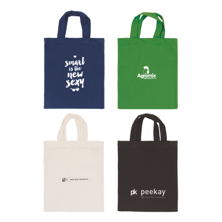 Kleine farbige Baumwolltasche - Eberbach