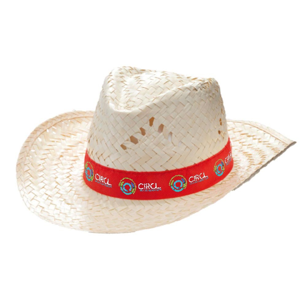 A white straw hat featuring a comfy inner ribbon and vent holes from Shipton Moyne - Kilmarnock
