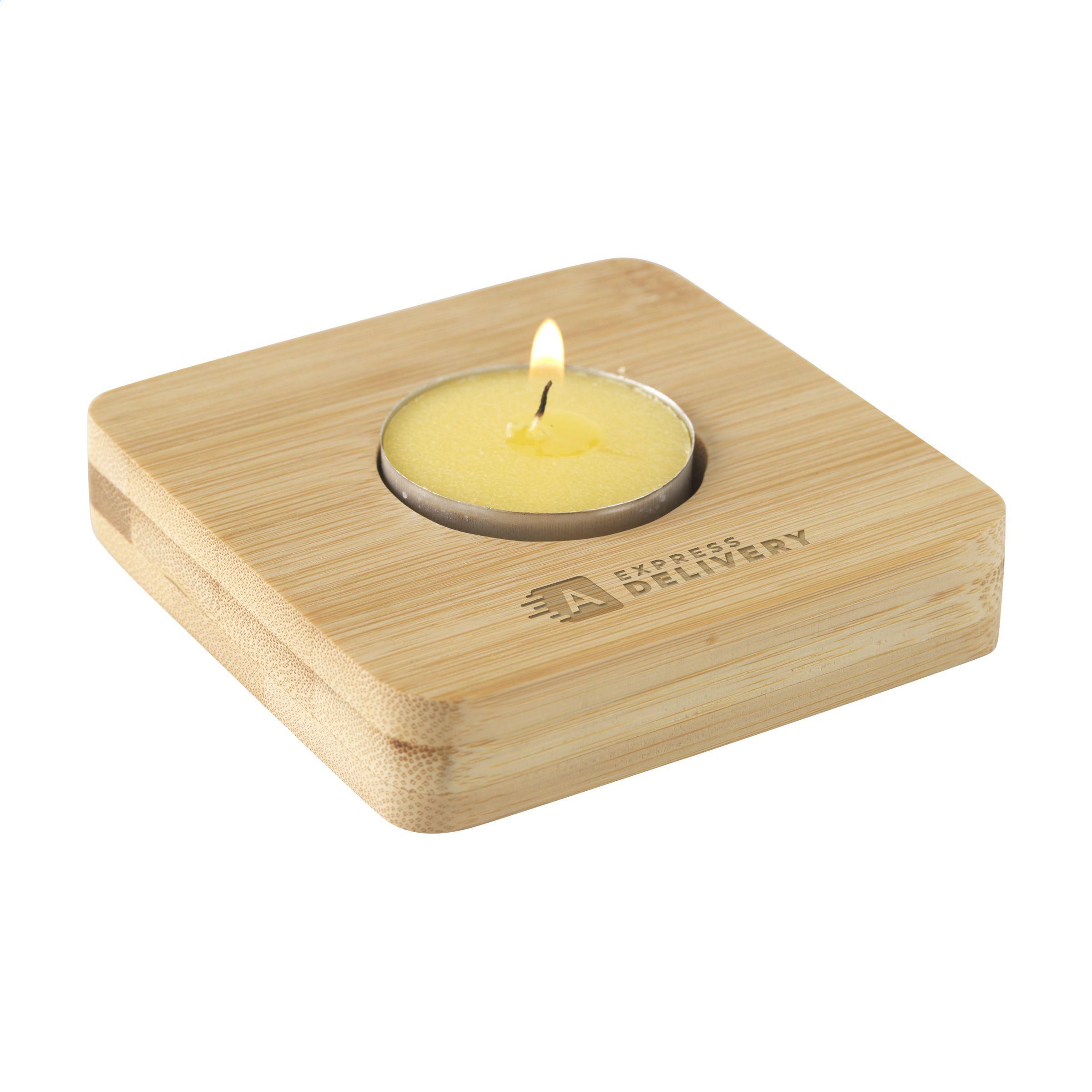 Flame tealight holder