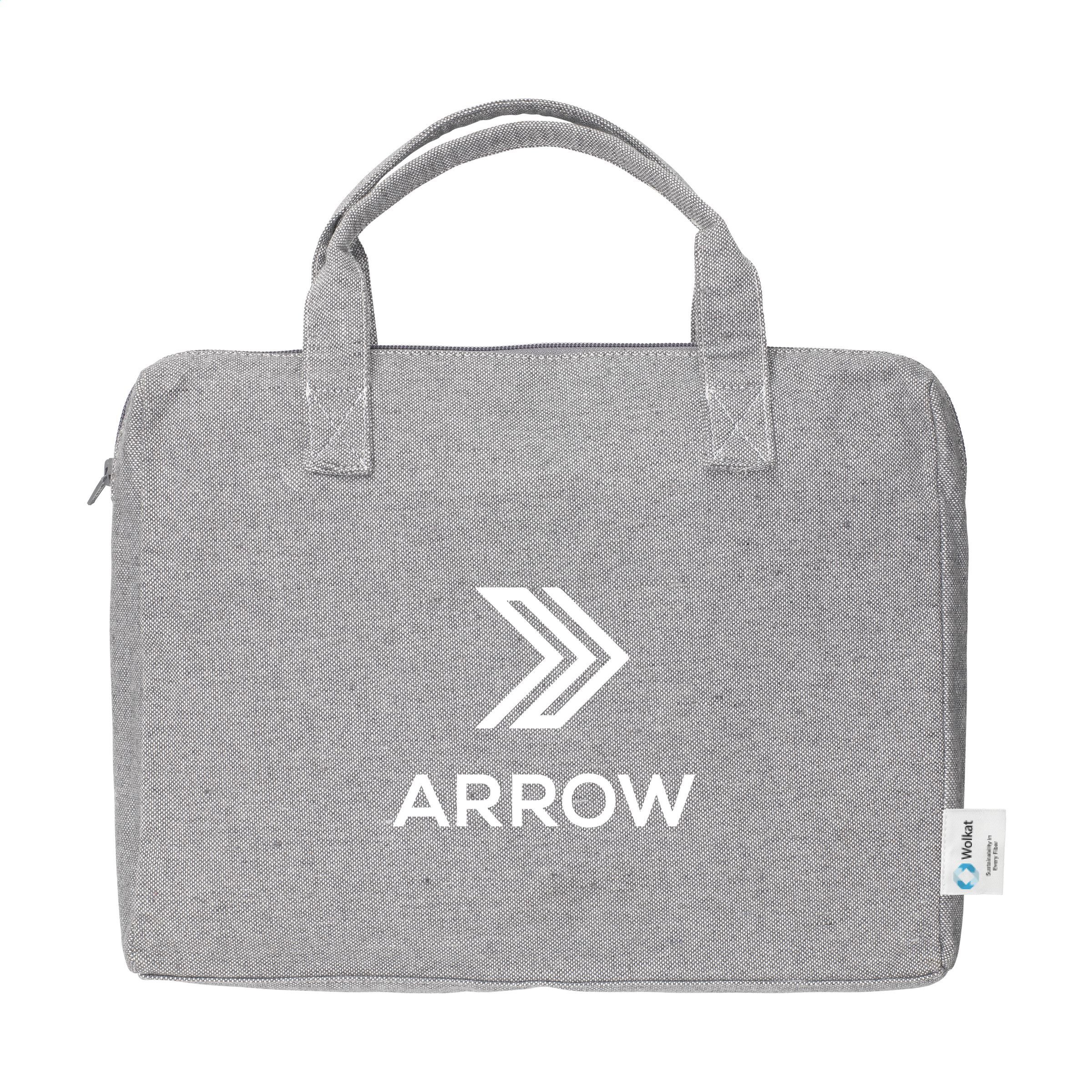 Spacious Recycled Textile Laptop Bag - Clayton-le-Moors