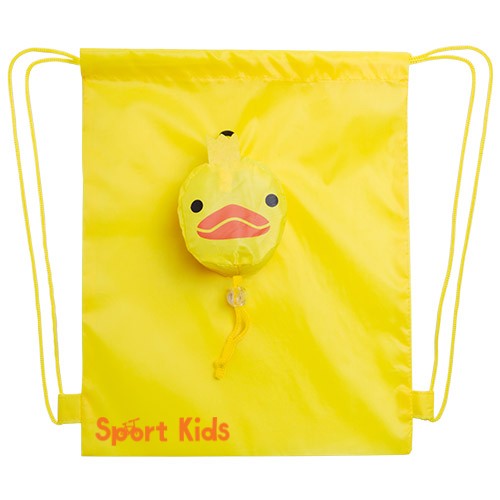 Turnbeutel Kinder aus 190T Polyester mit Kordelzug - Hong Kong