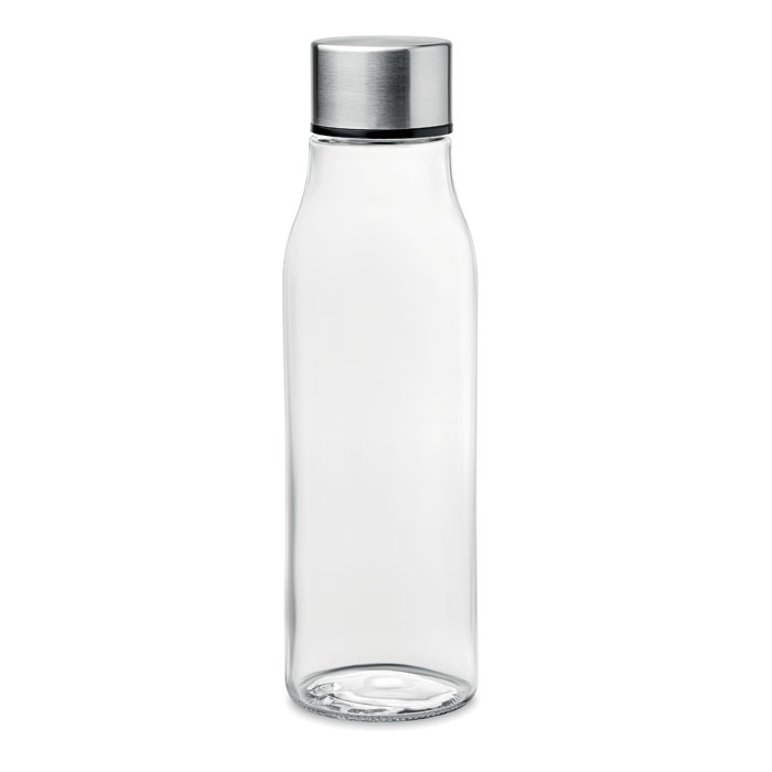 Stainless Steel Lid Glass Drinking Bottle - Johnson Fold