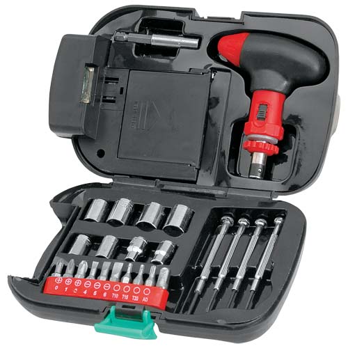 24-Piece Tool Set with Built-in LED Flashlight - Ambleside