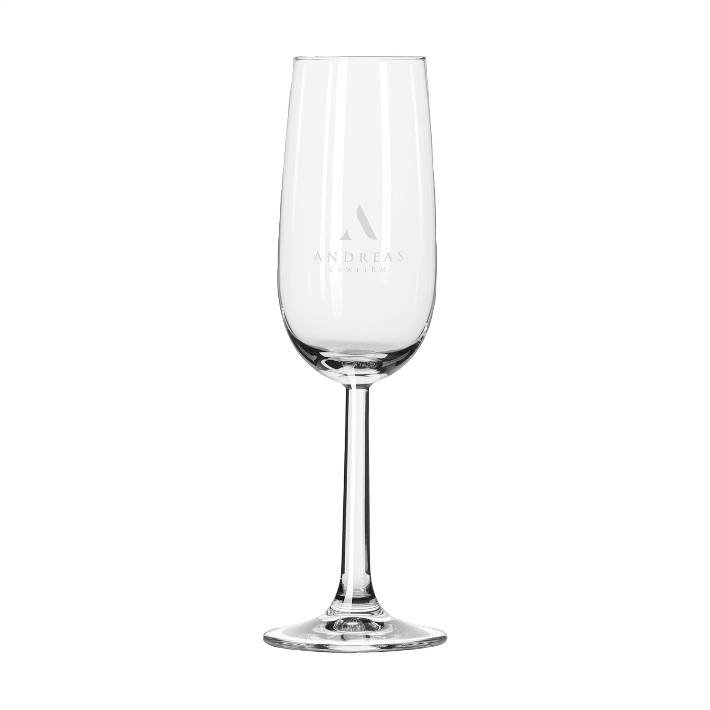 Clear Glass Champagne Flute 170ml - Dunollie