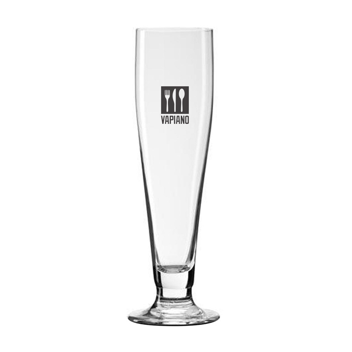 Classic white beer glass 300 ml - Isac