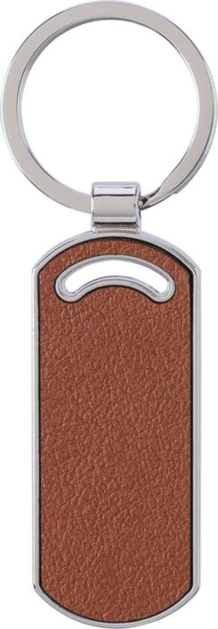 EcoOval Recycled Leather Keychain - Orrell Park