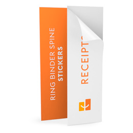 Binder spine stickers - Wide spine (6.1 x 19.2 cm)