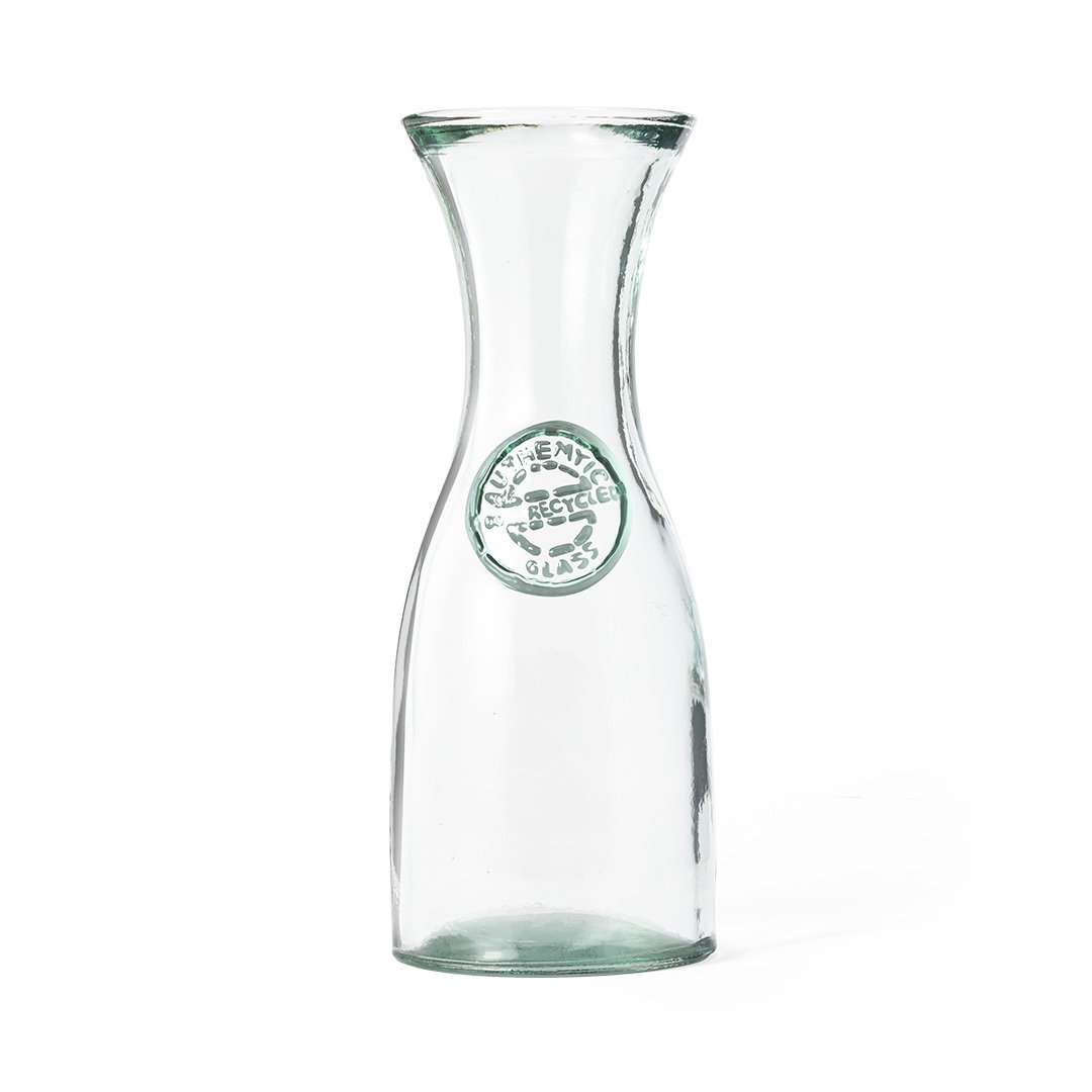 Personalisierte Karaffe aus recyceltem Glas - Irwin