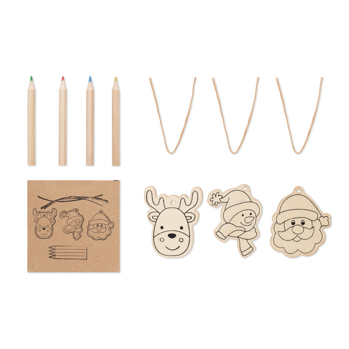 Christmas Woodcraft Set - Alstonefield - Everton