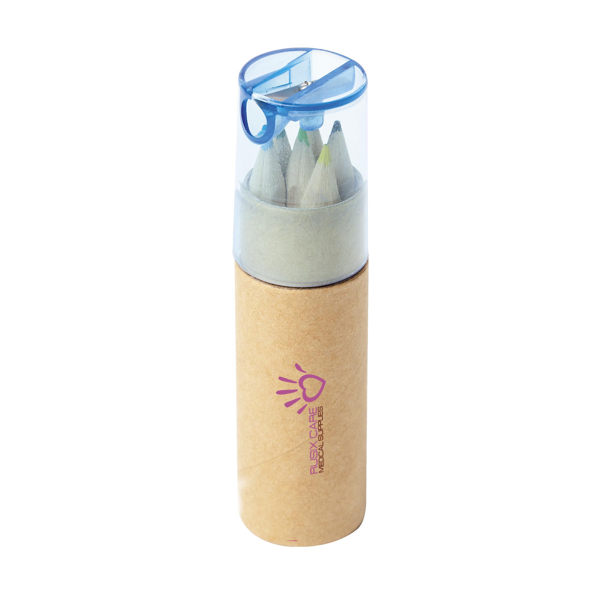 Coloured Pencils Set with Sharpener - Durweston