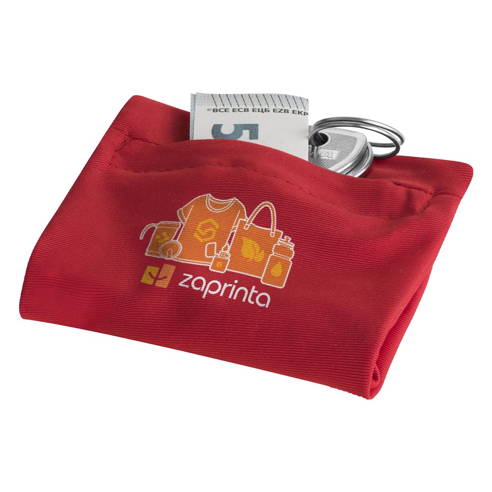 Polyester Wrist Band with Zipped Pocket - Upham