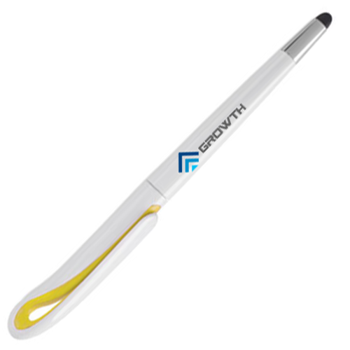 Ballpoint pen with a metallic finish and an aluminum body - Bootle