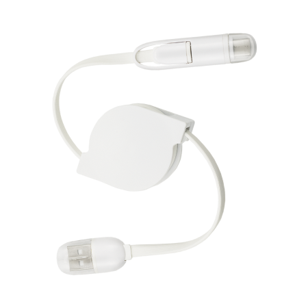 3-In-1 Extendable Charger and Data Transfer Cable - West Stour