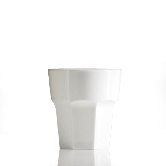 Customized white liqueur glass 260ml - George