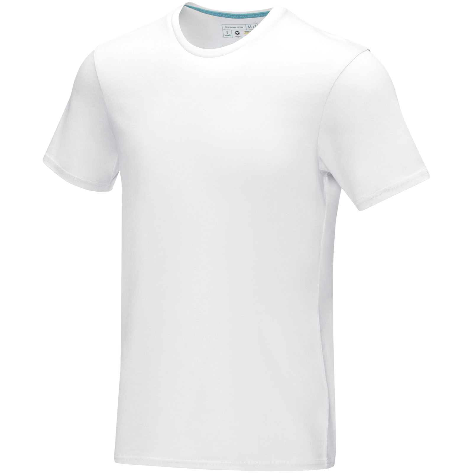 Azurite Men's GOTS Organic Short Sleeve T-Shirt - Sherborne St John
