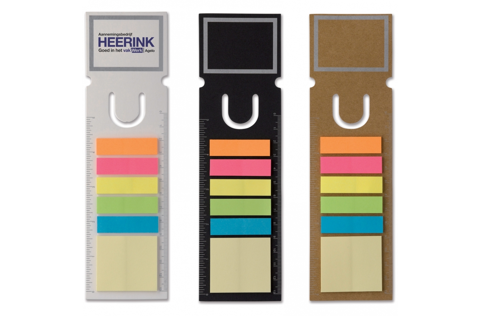 Multi-Color Sticky Notes Bookmark - Golborne