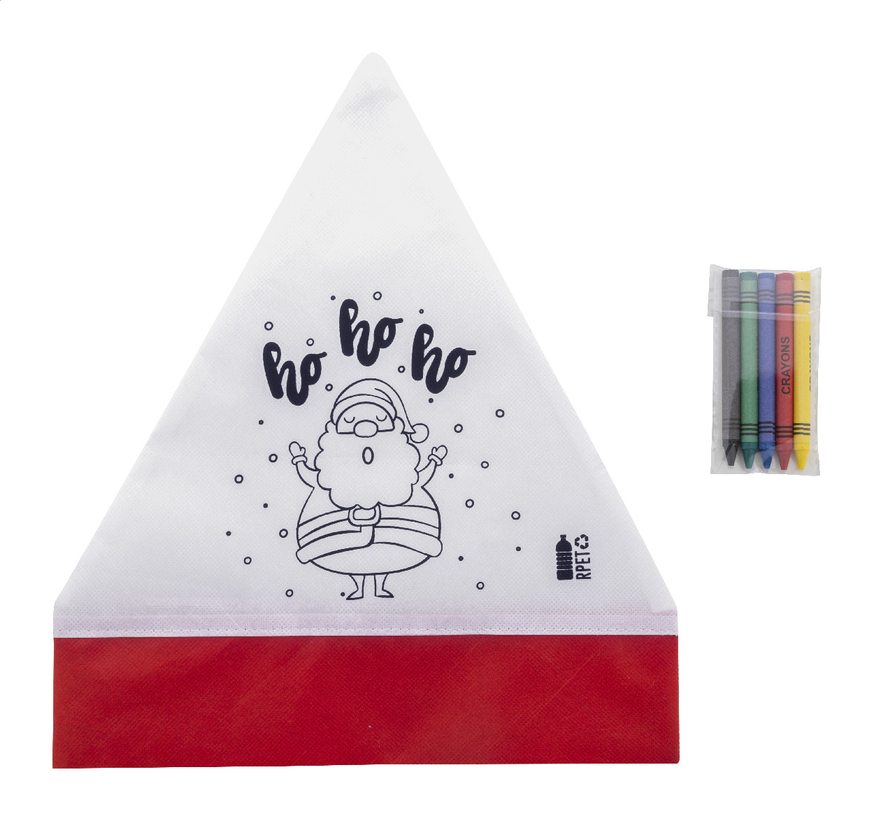 Weihnachtsmütze zum Ausmalen - Lugau