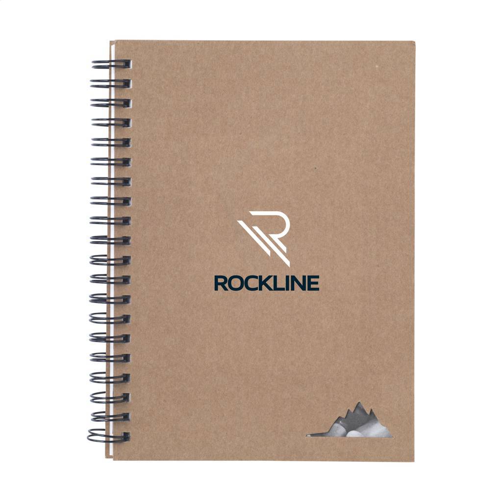 Eco-Friendly Recycled Cardboard Notebook - Frampton Cotterell