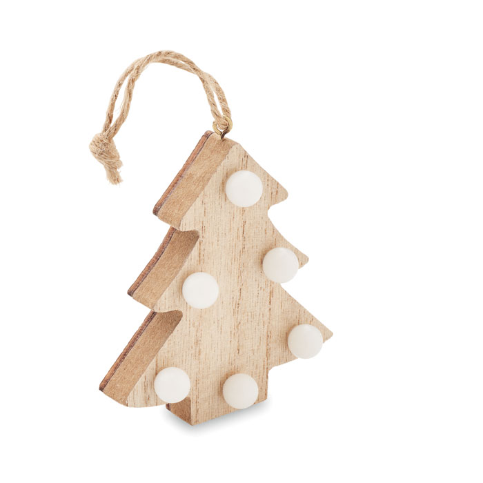Wooden LED Decorative Tree - Polebrook