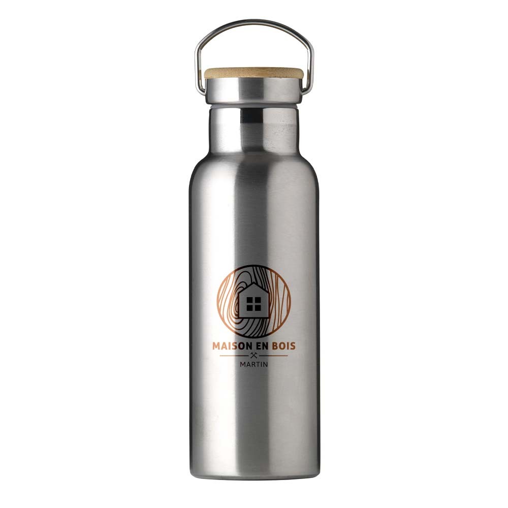 Recycled Stainless Steel Vacuum-Insulated Water Bottle - Aberdour