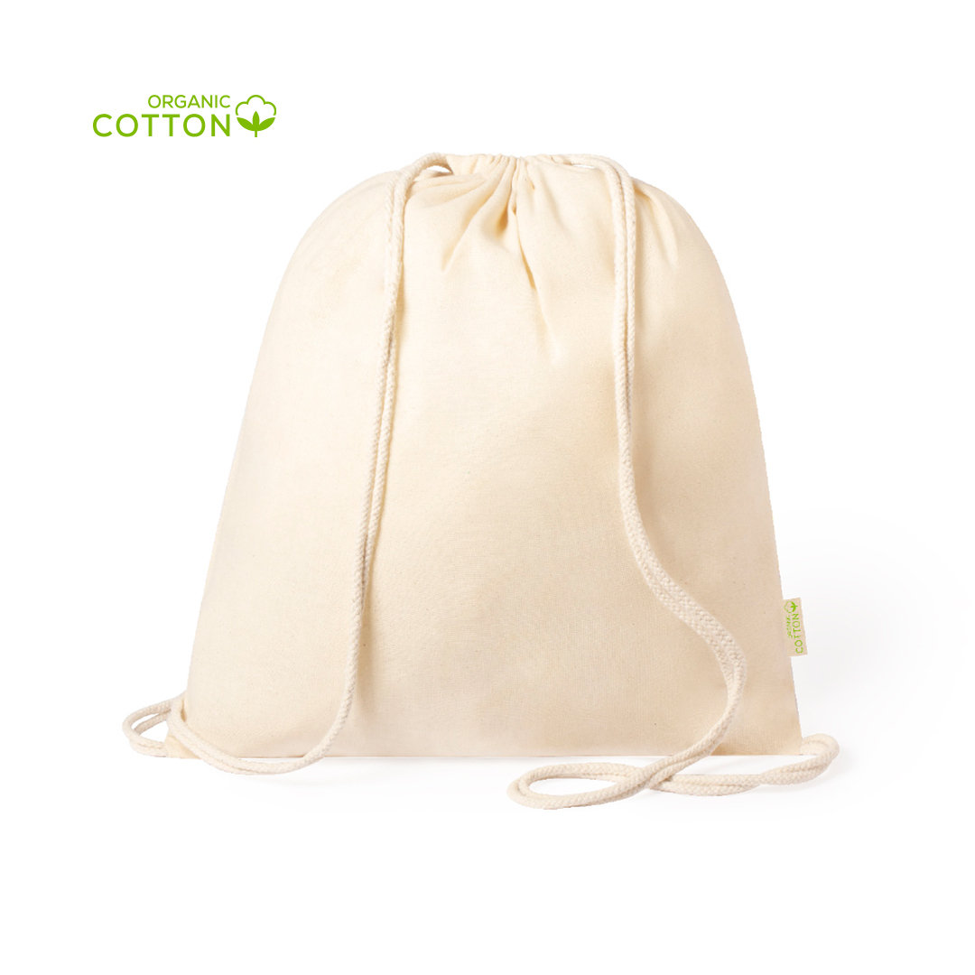 Organic Cotton Drawstring Backpack - Carmarthen