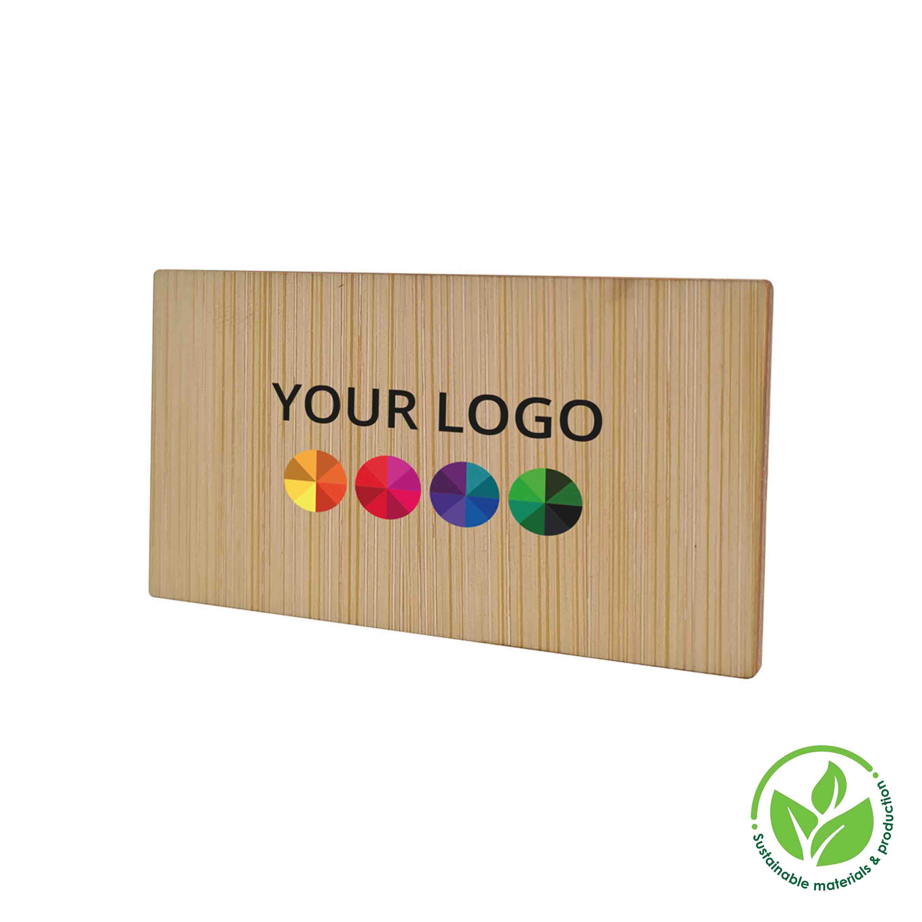Eco-Friendly Bamboo Badge - Knockholt