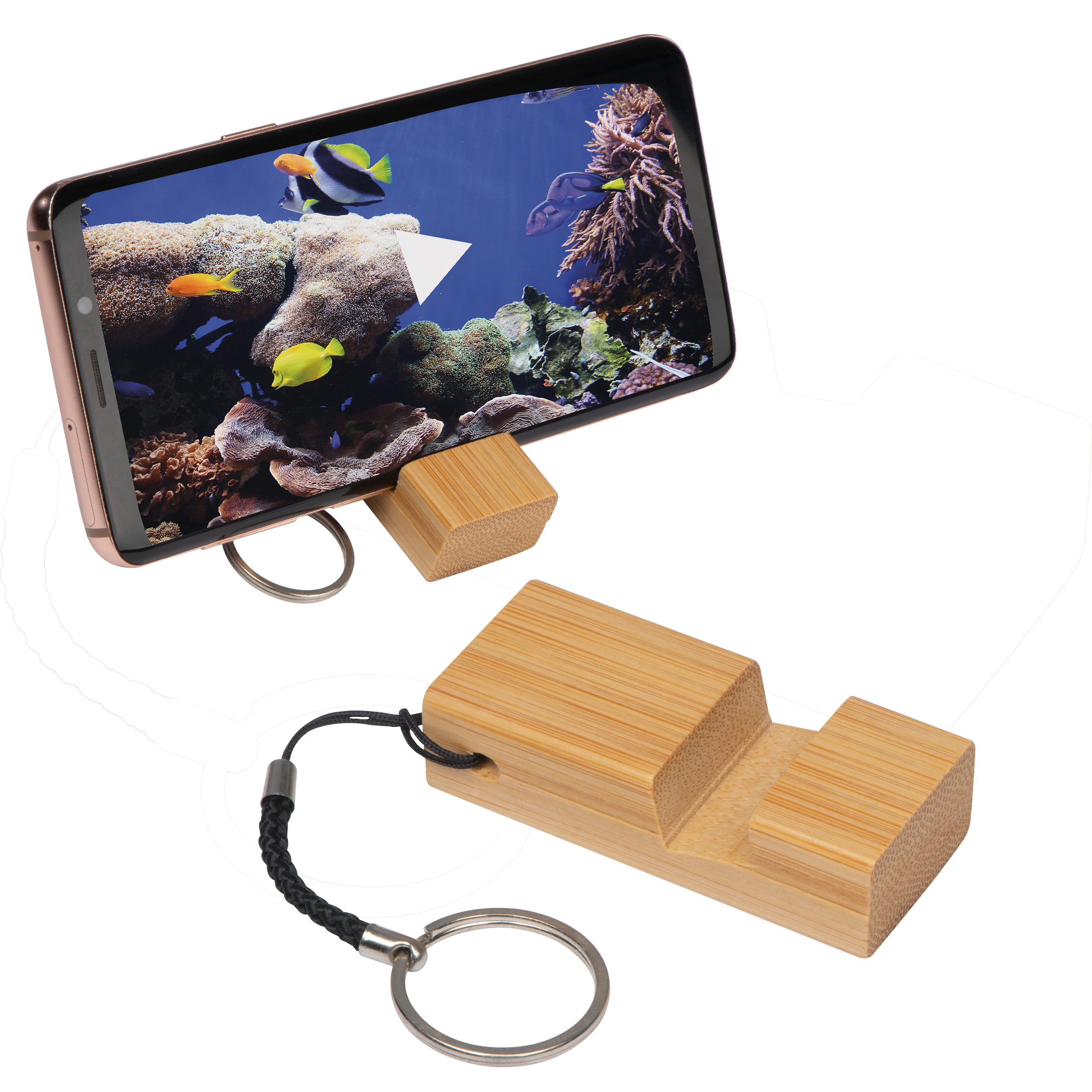 Multi-Functional Bamboo Pendant - Grays