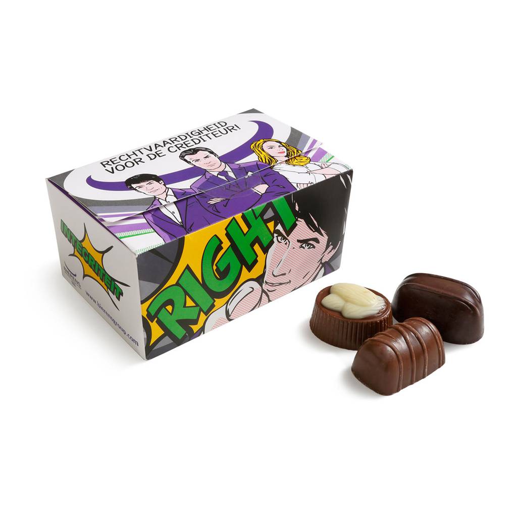 Belgian Chocolates in Custom Printed Box - Alvechurch