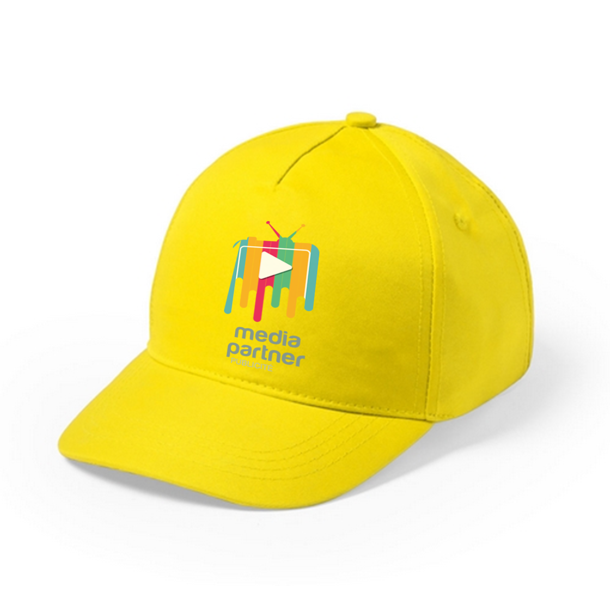 Microfiber Polyester 5 Panel Cap - Higham Ferrers