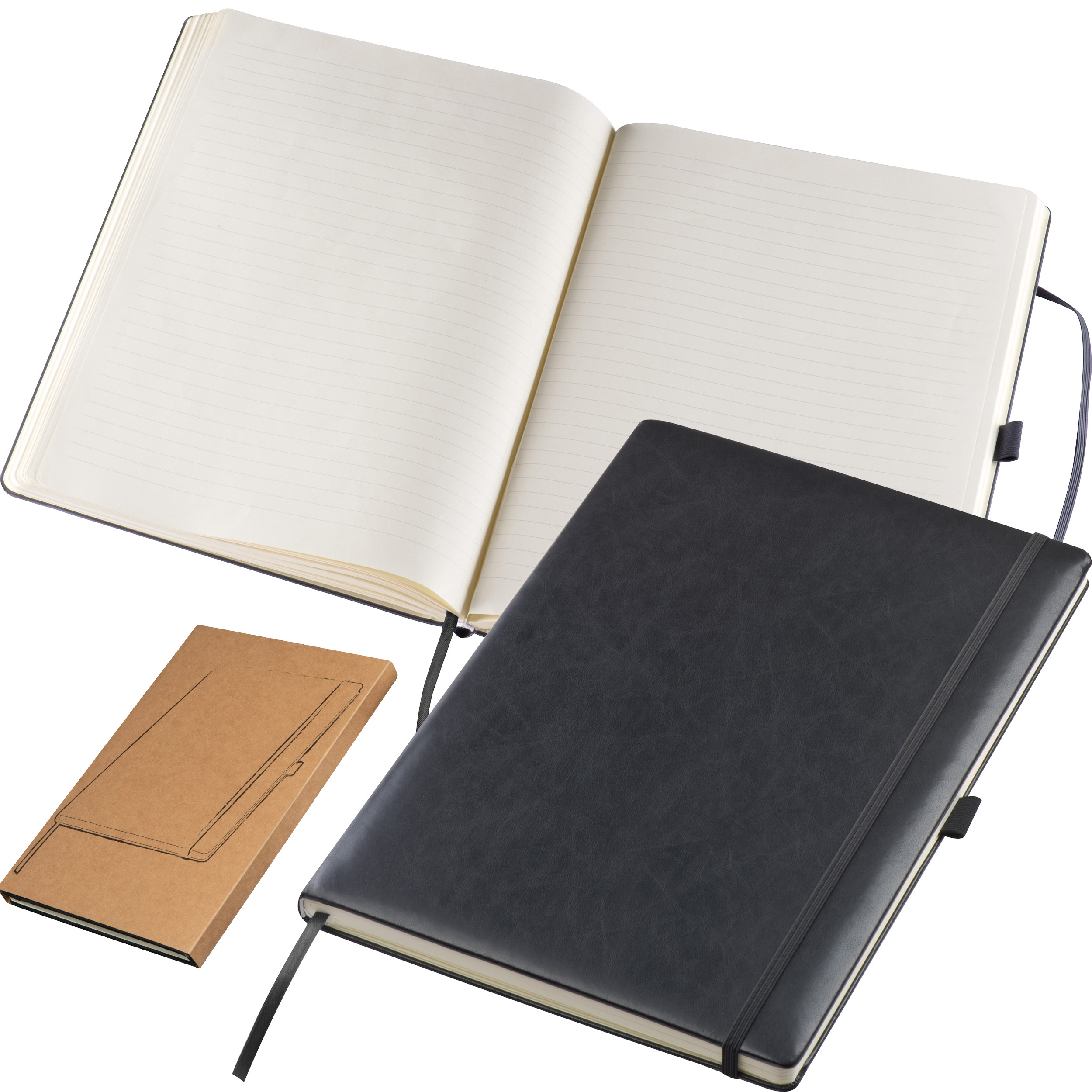 A4 Notebook with Logo Print - Dorstone - Narborough