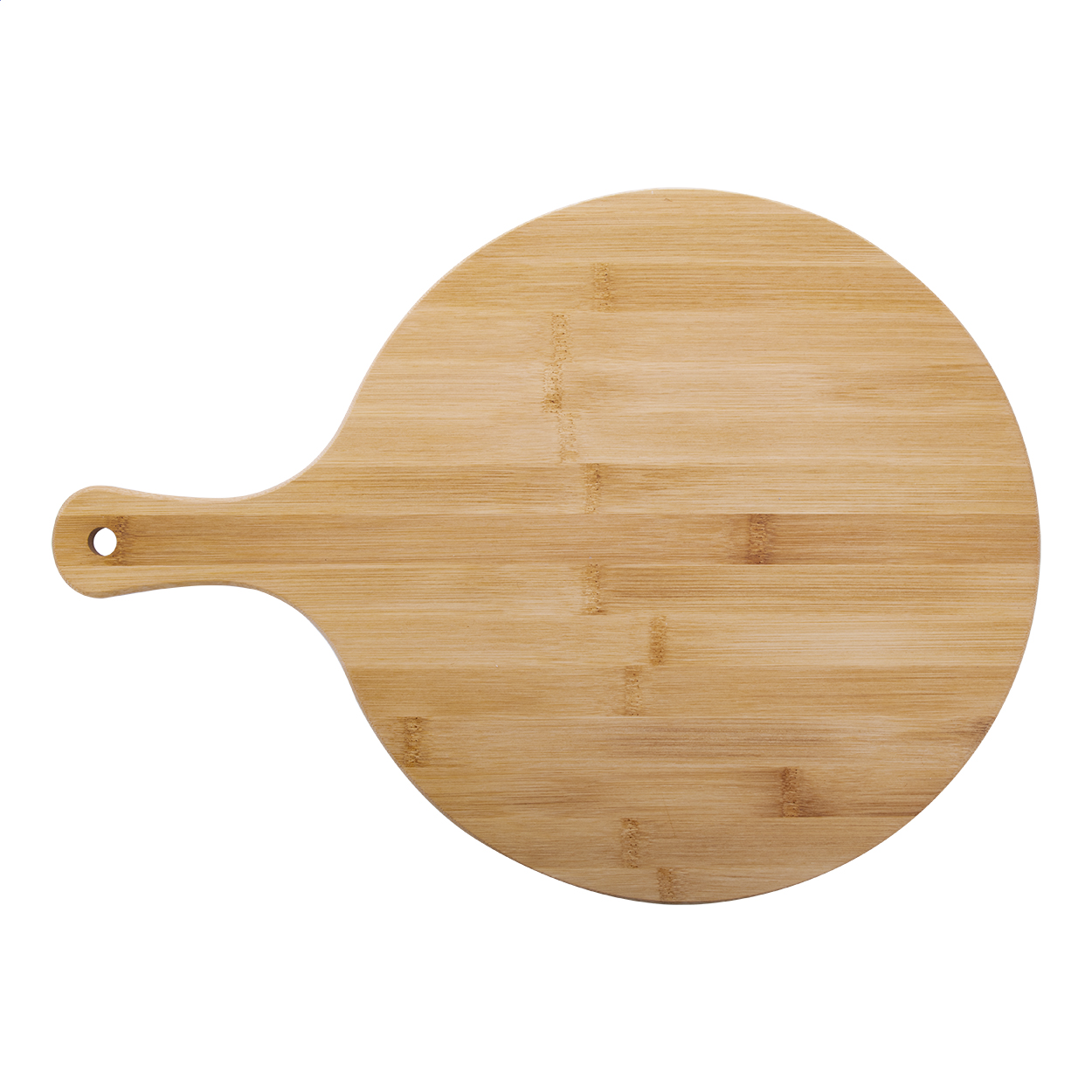 Naples bamboo pizza cutting board for 32 cm pizza with your logo printed with logo