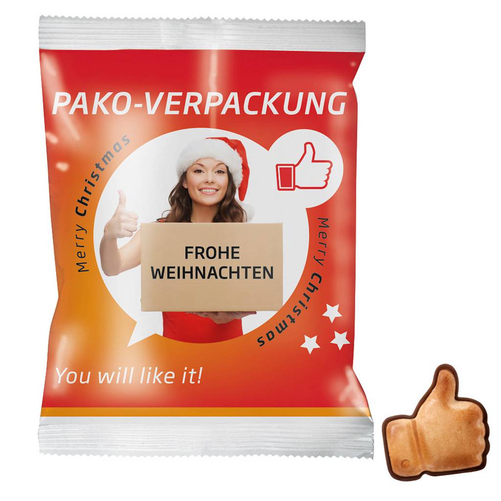 Light cookies in bag