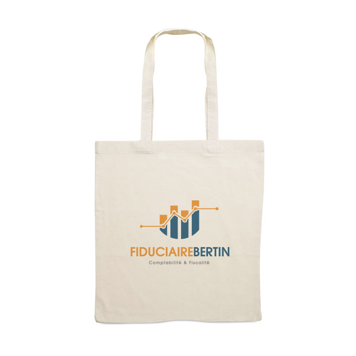 Cotton Long Handle Shopping Bag - Torquay