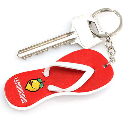 Two-toned Flip-Flop Keychain Design - Malton