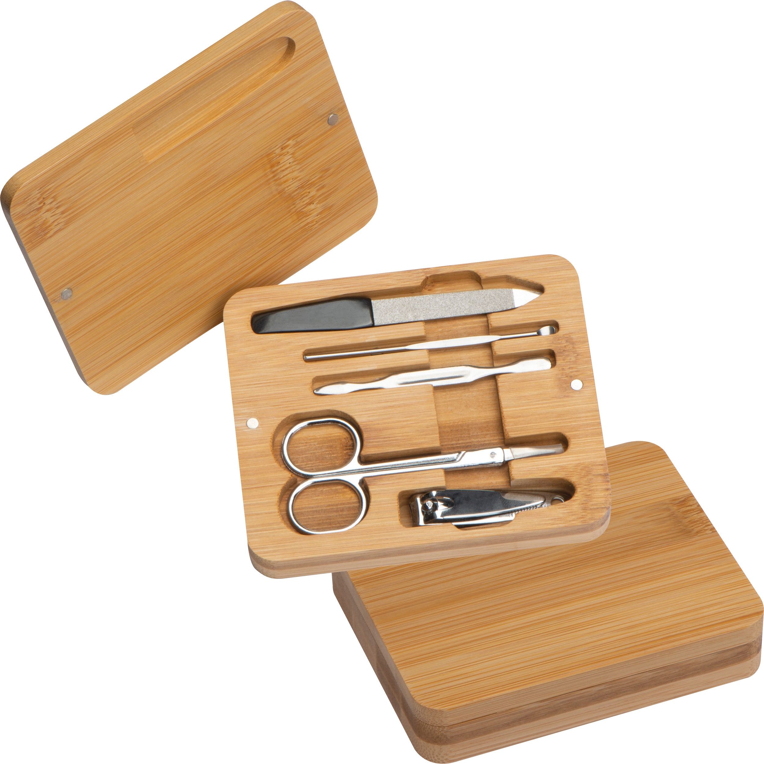 Bamboo Magnetic Manicure Set - Steeple Aston - Whitchurch