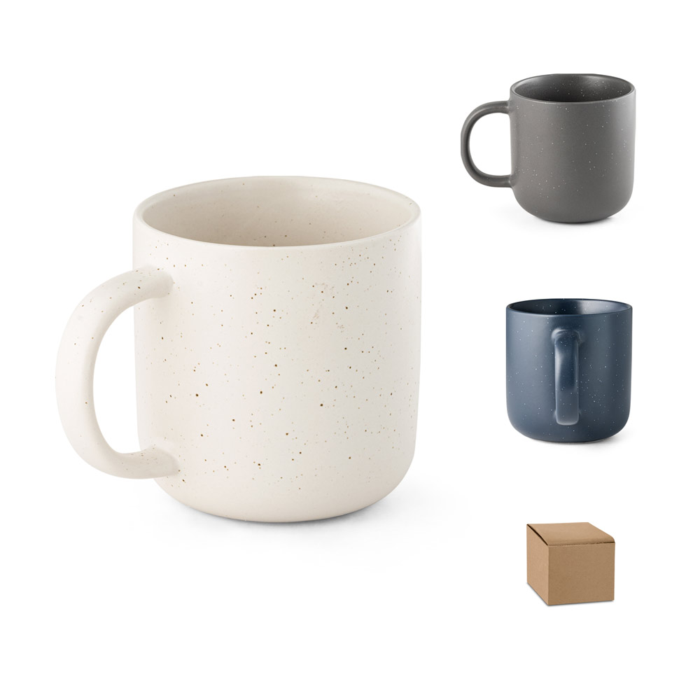Matte Speckled Ceramic Mug 370ml - Royston - Newhaven