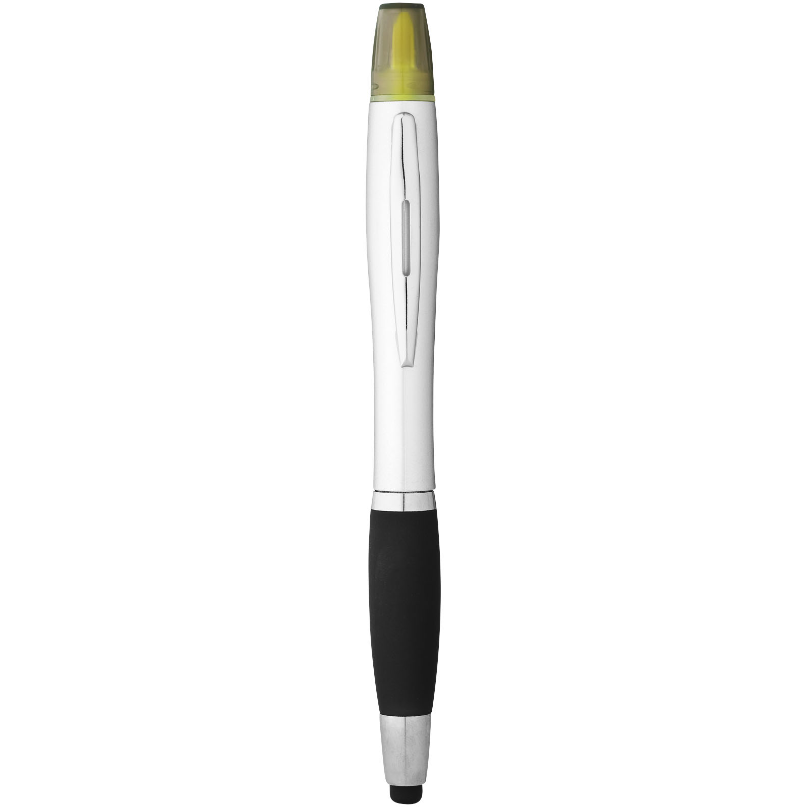 Stylus Ballpoint Pen with Highlighter and Soft Touch Grip - Charlecote