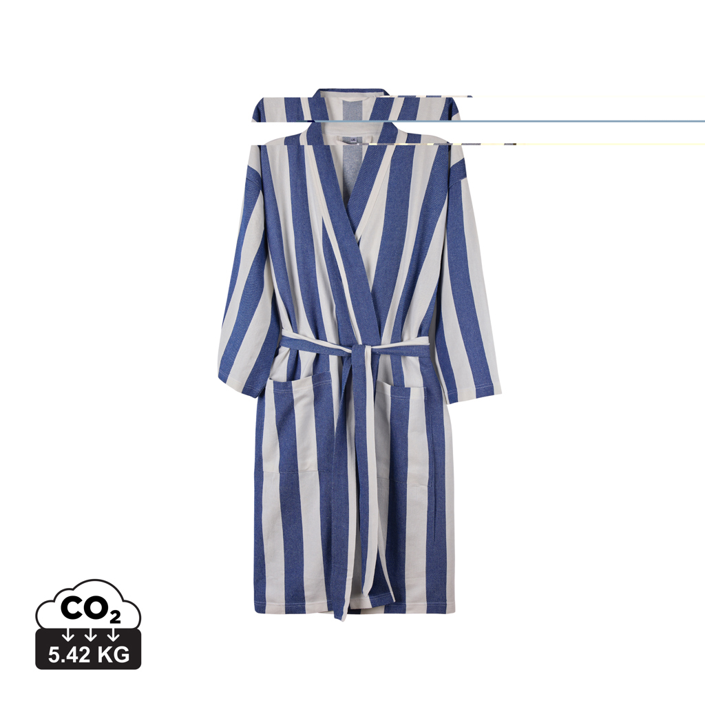 Recycled Cotton Beach Hammam Robe - Evershot