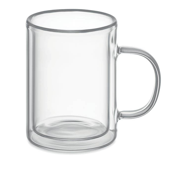225 ml Double Wall Glass Mug for Sublimation - Scalford