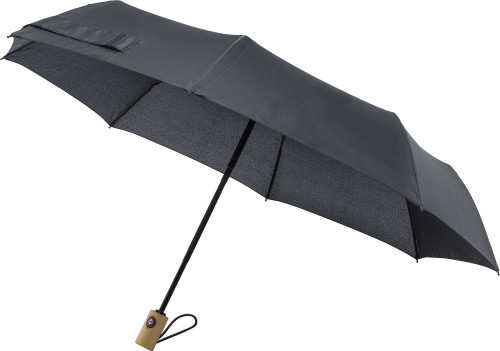 Pongee Elegance (190T) - Automatic Foldable Umbrella - Castle Hedingham