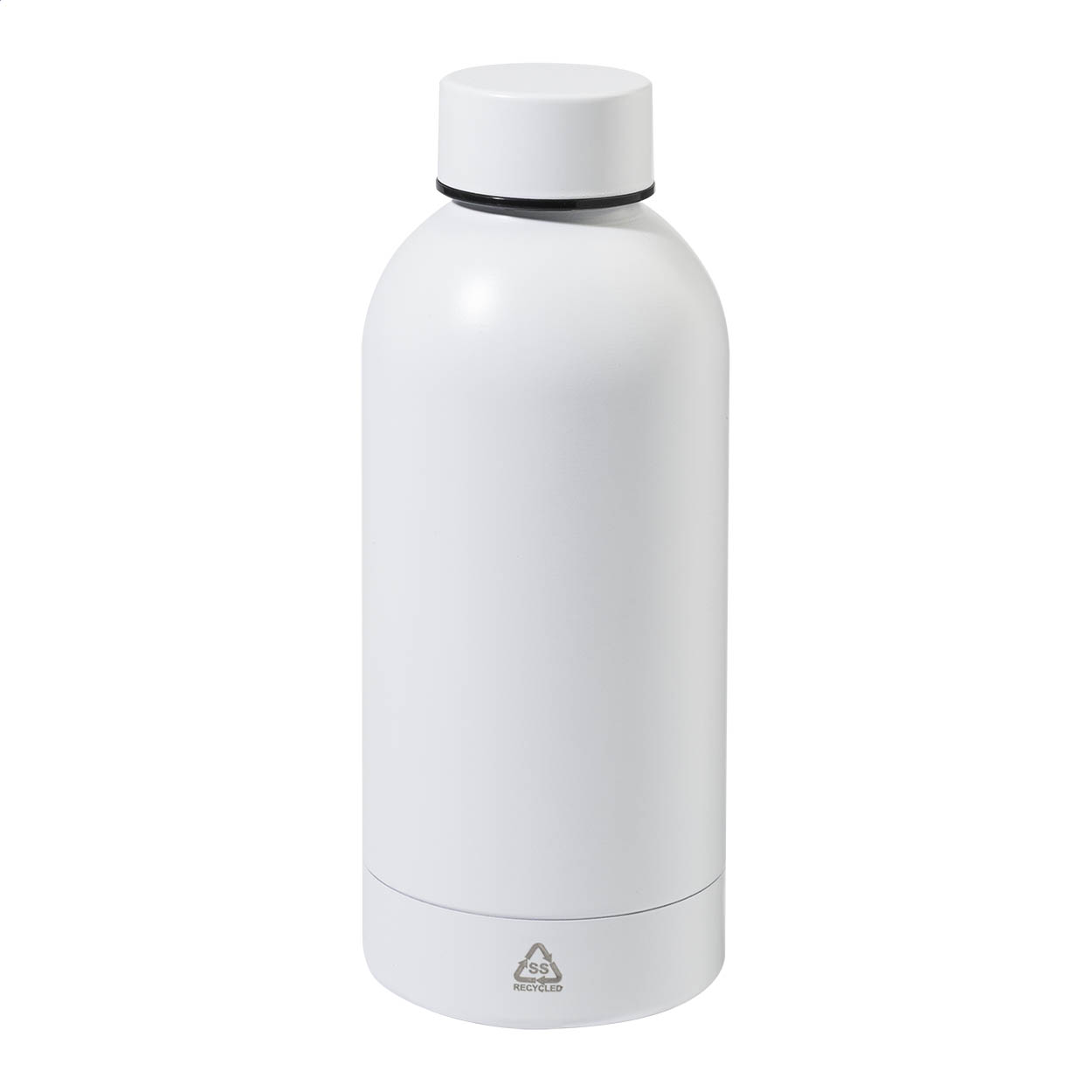 Pumono recycled stainless steel bottle with logo, 500 ml