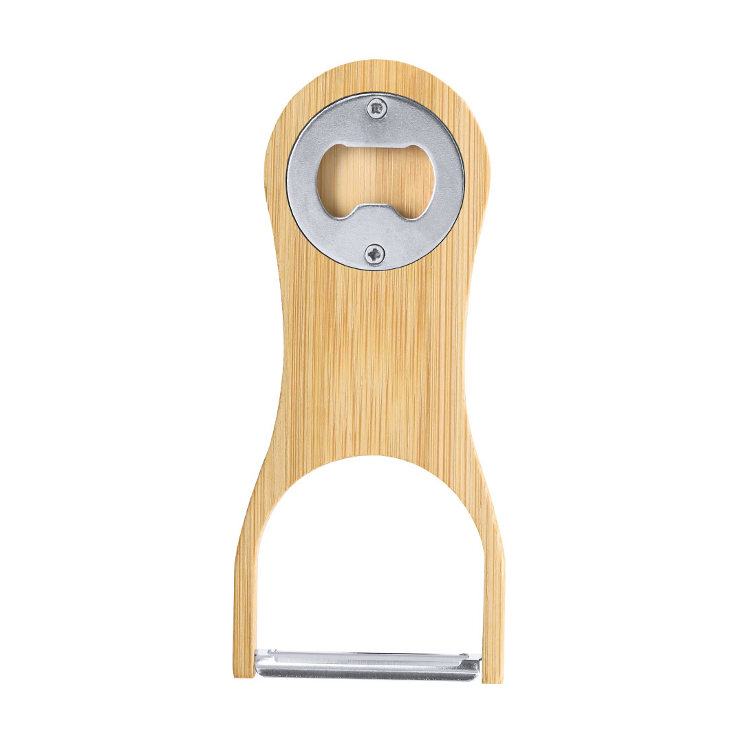 Bamboo Steel Duo Peeler & Opener - Borwick