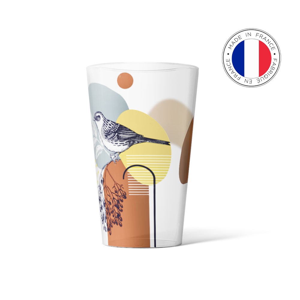 Personalised Translucent Reusable Plastic Cup with Digital Printing 250ml - Lichfield