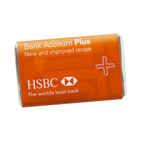 Personalised Belgian Dark Chocolate Piece - Skegness