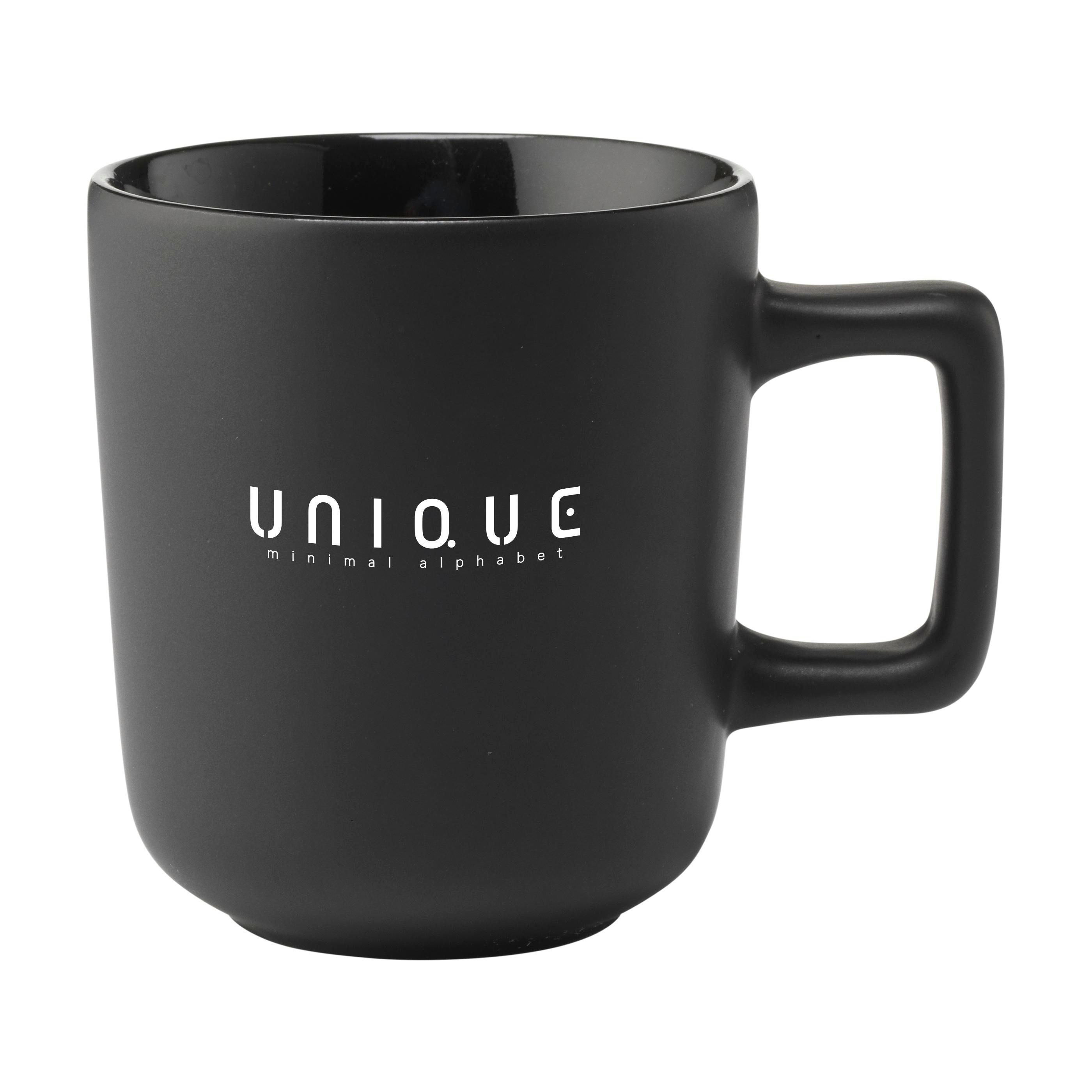 Sleek Noir Ceramic Mug - Burscough