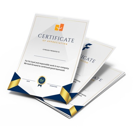 Certificates & diplomas - | Zaprinta