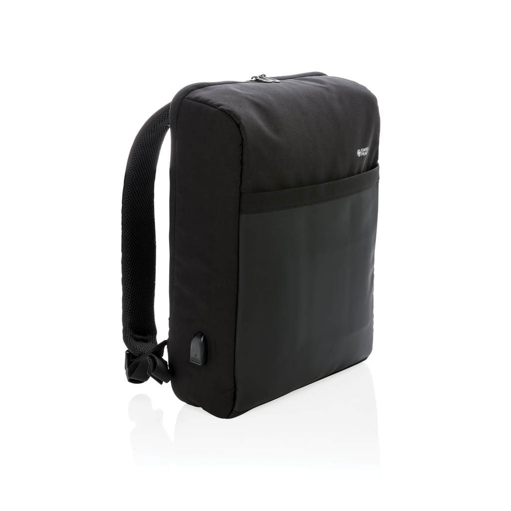 Minimalist Anti-Theft Backpack with USB Output - Wells-next-the-Sea